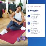 Pure Encapsulations Silymarin - 250 mg Milk Thistle Per Capsule - Liver Health Support - Antioxidants Supplement - Non-GMO & Vegan - 120 Capsules