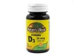 NAT B VIT D3 TB 1000IU 100 by Nature's Blend