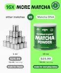 Organic Matcha Green Tea Powder - 16 oz Tin