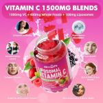 GrnLife Liposomal Vitamin C Gummies 1000mg, 120 Count