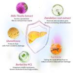 Organic Milk Thistle Liver Support with Dandelion & Turmeric