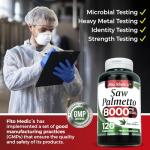 FITO MEDIC Saw Palmetto Capsules - 120 Count