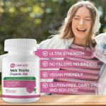 Organic Milk Thistle Liver Support with Dandelion & Turmeric