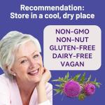 Milk Thistle Gummies for Liver Detox, 60 Count