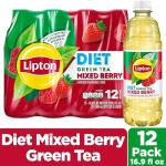 Diet Mixed Berry Green Tea - 12 Pack