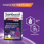 Sambucol Cold Relief Tablets with Elderberry & Zinc