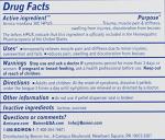 Boiron Arnica Montana 30C for Muscle Pain Relief