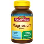 Nature Made Magnesium 250 mg Softgels for Support