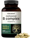 NatureBell Methylated B Complex - 240 Veggie Capsules