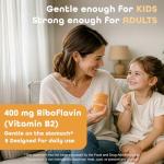 kindnature Vitamin B2 Gummies - Vegan Riboflavin 400mg