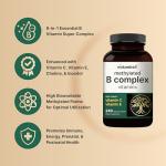 NatureBell Methylated B Complex - 240 Veggie Capsules
