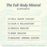 Magnesium Glycinate 500mg for Muscle Relaxation, 120ct