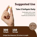 Odorless Garlic Softgels - 300 Count