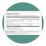 Organic Garlic 1000mg - Supports Immunity & Circulation