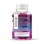 Sugar Free Chewable Calcium Gummy Vitamins - Plus 400 IU Vitamin D3 for Bone, Teeth, & Immune Health Support - Calcium Supplements for Women & Men Daily, Non-GMO, Berry Flavored - 120 Gummies