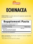 Sundance Echinacea 650mg | 100 Capsules | Traditional Herb Supplement | Vegetarian, Non-GMO, and Gluten Free Formula