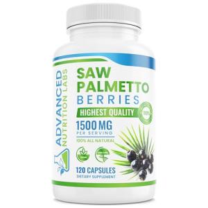 Saw Palmetto 1500 mg for Hair and Prostate