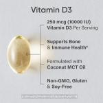 Sports Research Vitamin D3 10,000iu with MCT Oil