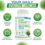 Saw Palmetto 1500 mg for Hair and Prostate