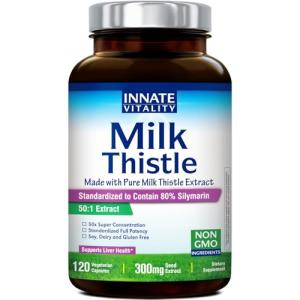 Organic Milk Thistle Supplement for Liver Health