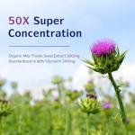 Organic Milk Thistle Supplement for Liver Health