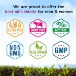 Organic Milk Thistle Supplement for Liver Health