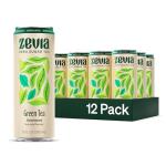 Zevia Green Tea, Zero Sugar, 12-Pack Cans