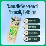 Zevia Green Tea, Zero Sugar, 12-Pack Cans