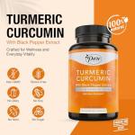 Pure By Nature Turmeric Curcumin with Black Pepper Capsules