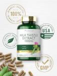 Carlyle Milk Thistle Extract - 300 Vegetarian Capsules