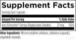 Ferrochel Chelated Iron Supplement - 120 Vegan Capsules