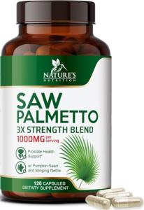 Saw Palmetto 3X Strength for Men's Prostate Health