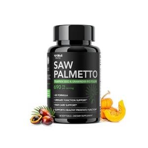 Saw Palmetto Softgels for Men’s Prostate Health