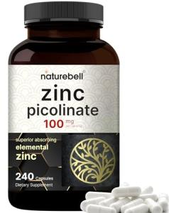Zinc Picolinate 100mg - Immune & Skin Support