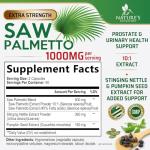 Saw Palmetto 3X Strength for Men's Prostate Health