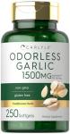 Carlyle Odorless Garlic Supplement Softgels, 250 Count