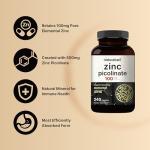 Zinc Picolinate 100mg - Immune & Skin Support