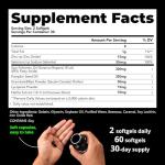 Saw Palmetto Softgels for Men’s Prostate Health