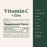 Nature's Bounty Vitamin C + Zinc, 60 Tablets
