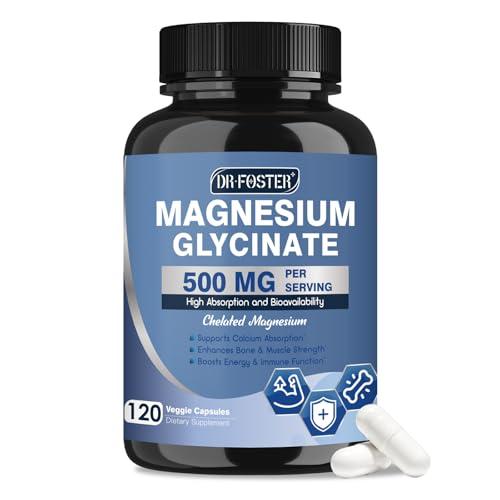 Magnesium Glycinate 500mg with Zinc & Vitamin D3