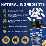 Nature Target Magnesium Citrate with Zinc & Vitamin D