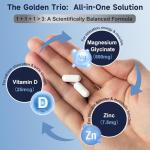 Magnesium Glycinate 500mg with Zinc & Vitamin D3