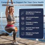 Magnesium Glycinate 500mg with Zinc & Vitamin D3