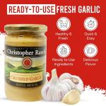 Crushed Garlic in Olive Oil - 9 Oz Jar