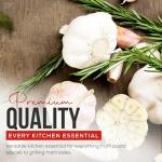 Crushed Garlic in Olive Oil - 9 Oz Jar