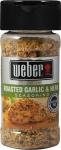 Weber Garlic & Herb Seasoning, 2.75 oz