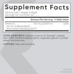 Sports Research Vegan Vitamin D3 125 mcg 60 Softgels