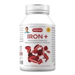 ANDREW LESSMAN Iron Plus 90 Capsules - 18mg Iron, 100% Pure Amino Acid Chelated Iron (Glycinate, Aspartate), Plus Vitamin C for Increased Absorption, Small, Easy to Swallow Capsules, No Additives