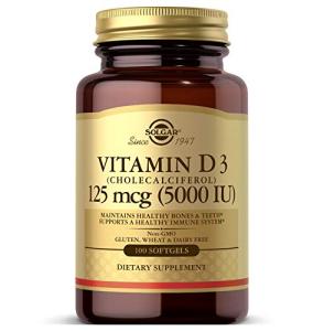 Solgar Vitamin D3 125 Mcg - 120 Capsules