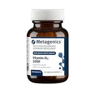 Metagenics Vitamin D3 1000 IU - 120 Softgels